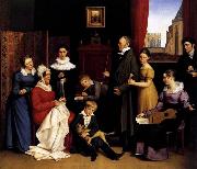 BEGAS, Carl the Elder The Begas Family oil painting artist